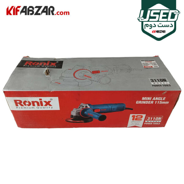 جعبه کارتنی مینی فرز برقی 880 وات رونیکس مدل 3110N دست دوم