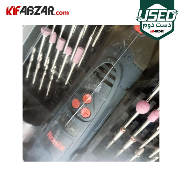 تصویر کیت فرز مینیاتوری شارژی 3.6 ولت رونیکس مدل 3420 دست دوم