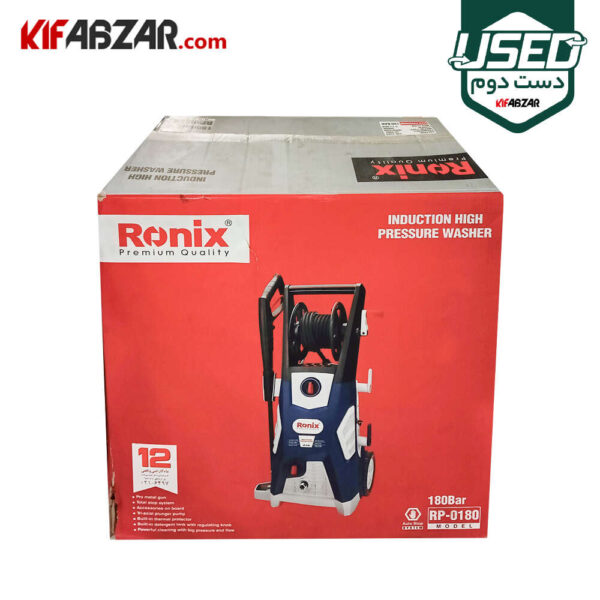 جعبه کارتنی کارواش دینامی 180 بار رونیکس مدل RP-0180 دست دوم
