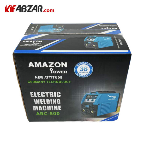 جعبه کارتنی مینی اینورتر جوشکاری 140 آمپر آمازون مدل ARC-500