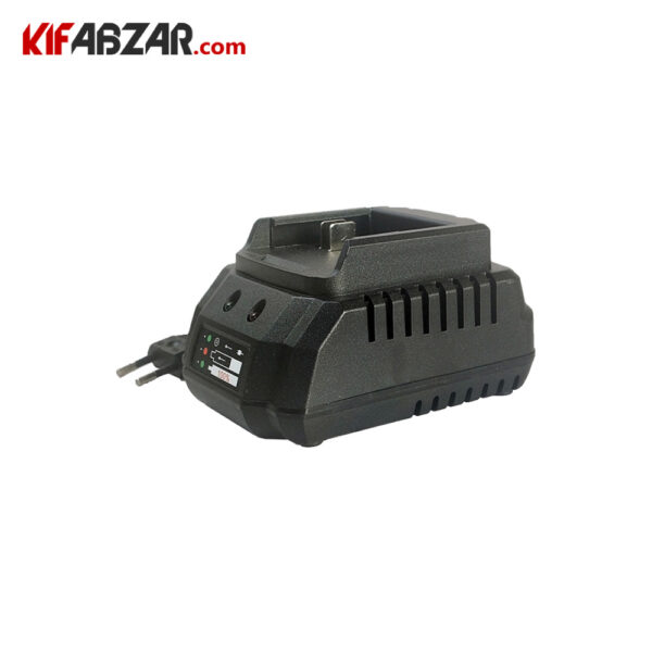 پایه شارژر دریل پیچ گوشتی چکشی براشلس 20 ولت تیگران مدل TG-3520