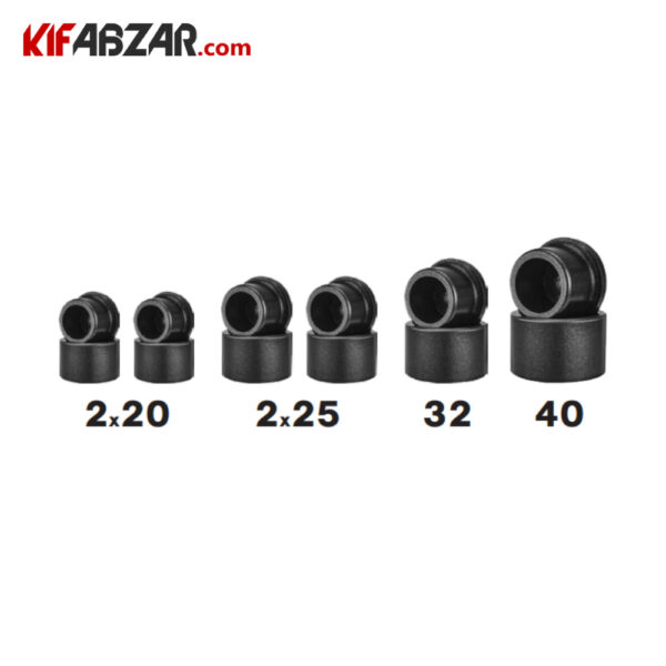 لقمه های اتو لوله گوشه زن 2000 وات تیگران مدل TG-5021