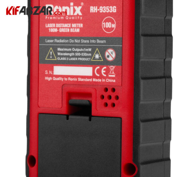 عکس متر لیزری 100 متری رونیکس مدل RH-9353G